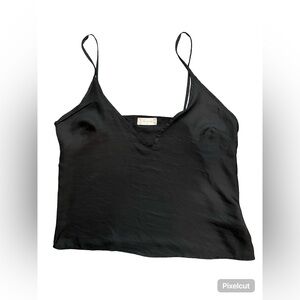 Altar’d State Black V Neck Cami Top